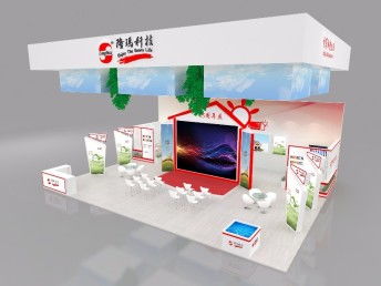 图 成都特装展台设计搭建制作装修工厂成都植保会汽配会展搭建商 成都展览展会
