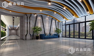 北京康比特工厂办公大楼办公室装修设计